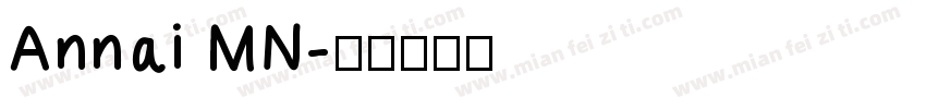 Annai MN字体转换